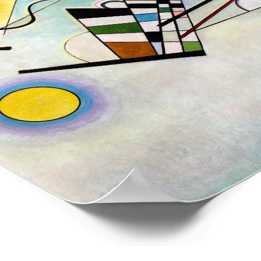 Samenstelling VIII, Wassily Kandinsky Poster (Hoek)