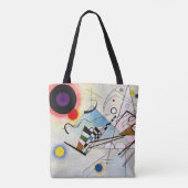 Samenstelling VIII, Wassily Kandinsky Tote Bag (Achterkant)