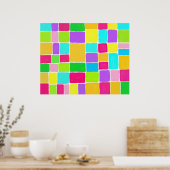 Samenstelling waterverf poster (Keuken)