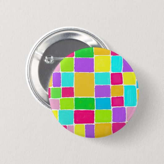 Samenstelling waterverf ronde button 5,7 cm (Voorkant /achterkant)