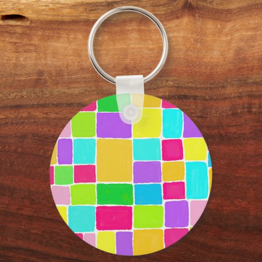 Samenstelling waterverf sleutelhanger (Voorkant)