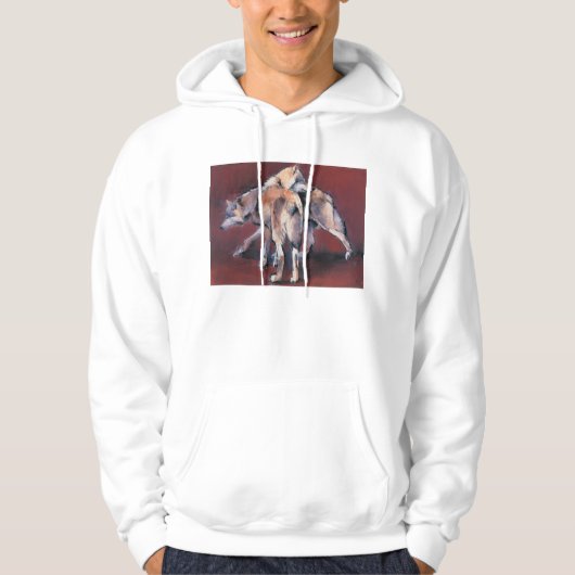 Samenstelling Wolf 2001 Hoodie (Voorkant)