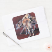 Samenstelling Wolf 2001 Vierkante Sticker (Envelop)