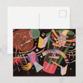 Samenstelling X door Vassily Kandinsky Briefkaart (Voorkant / Achterkant)