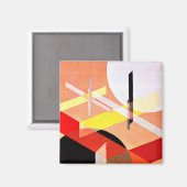 Samenstelling Z, VIII door Laszlo Moholy-Nagy Magneet (Voorkant / Achterkant)