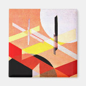 Samenstelling Z, VIII door Laszlo Moholy-Nagy Magneet (Voorkant)