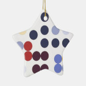 Samenstelling zonder ceremonie door Sophie Taeuber Keramisch Ornament (Rechts)