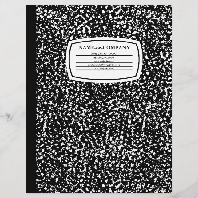 samenstellingsboek (Voorkant)