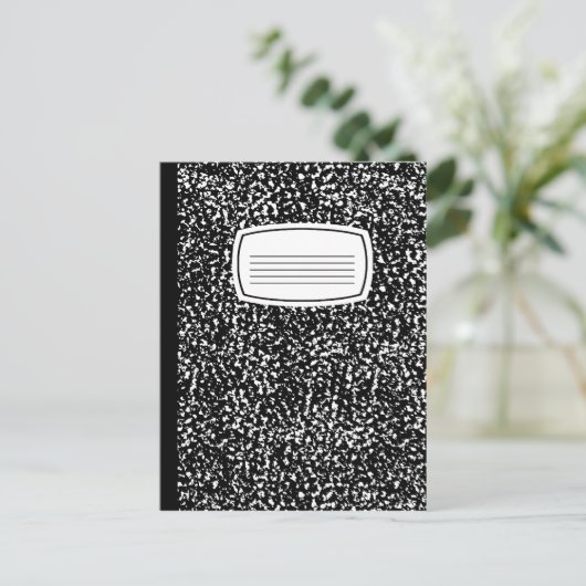 samenstellingsboek briefkaart (Staand voorkant)