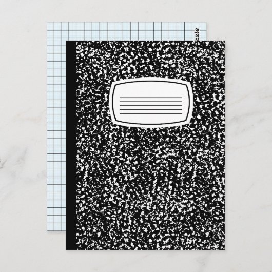 samenstellingsboek briefkaart (Voorkant / Achterkant)