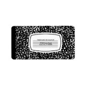 samenstellingsboek etiket (Voorkant)