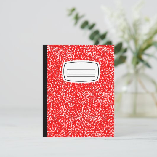 samenstellingsboek kaart (Staand voorkant)