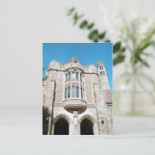 Samenvattend schoolgebouw voor wet op de universit briefkaart (Staand voorkant)