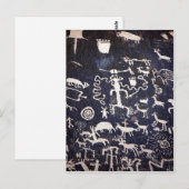 Samenvattende beschrijving Amerikaanse Indische pe Briefkaart (Voorkant / Achterkant)