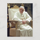 Samenvattende beschrijving paus Benedictus XVI - g Briefkaart (Voorkant)
