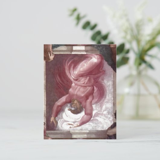 Samenvattende scheiding van licht en donkere donke briefkaart (Staand voorkant)