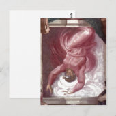 Samenvattende scheiding van licht en donkere donke briefkaart (Voorkant / Achterkant)