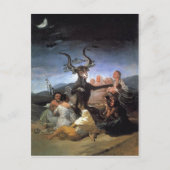 Samenvatting Beschrijving Francisco Goya, le Sabba Briefkaart (Voorkant)
