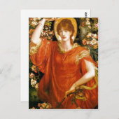 Samenvatting Dante Gabriel Rossetti A visie van Fi Briefkaart (Voorkant / Achterkant)