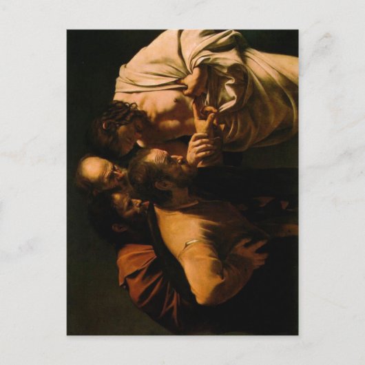 Samenvatting Espa?ol: La incdulidad de Santo Tom Briefkaart (Voorkant)