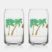 Samenvatting in de tropen blikvorm glas (Voorkant)