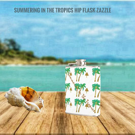 Samenvatting in de tropen heupfles