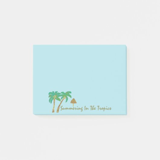 Samenvatting in de tropen post-it® notes (Voorkant)