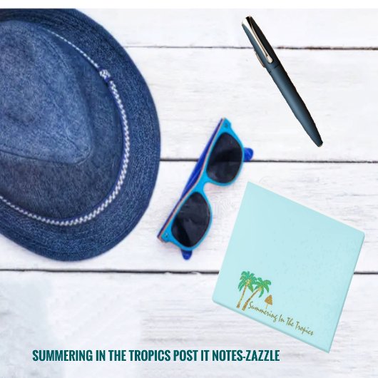 Samenvatting in de tropen post-it® notes