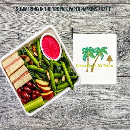 Samenvatting in de tropen servet