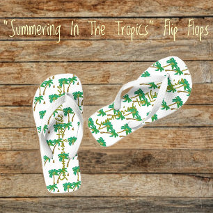 Samenvatting in de tropen teenslippers