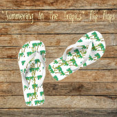 Samenvatting in de tropen teenslippers