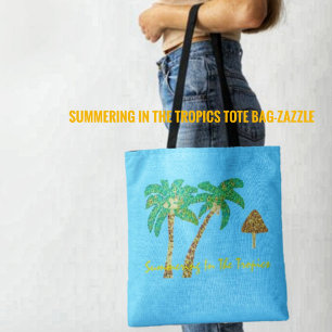 Samenvatting in de tropen tote bag