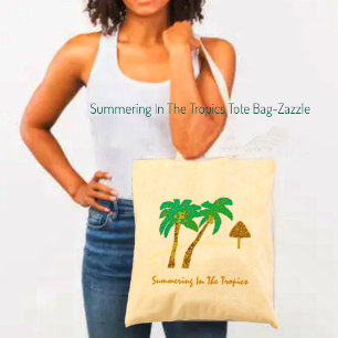 Samenvatting in de tropen tote bag