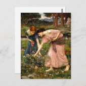 Samenvatting John William Waterhouse (1849-1917) G Briefkaart (Voorkant / Achterkant)