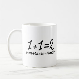 Samenvatting wiskunde - 1+1=2 Fun+oom=Funs Koffiemok