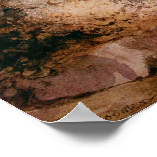 Samenvloeiing van de Yellowstone en de Missouri do Poster (Hoek)