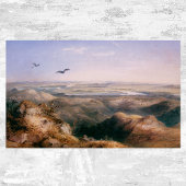 Samenvloeiing van de Yellowstone en de Missouri do Poster