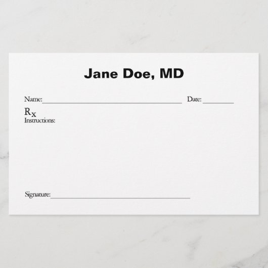 Samenvoegd recept pad briefpapier (Voorkant)