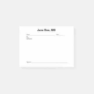 Samenvoegd recept pad post-it® notes