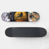 Samenvoeging van Halloween wonder in actiepictogra Persoonlijk Skateboard (Horizontaal)