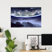 Samenvoeging van werelden poster (Thuiskantoor)