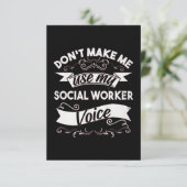 SAMENWERKER STEM KAART (Staand voorkant)