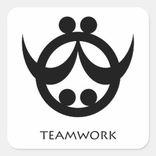 samenwerking Adinkra Symbol sticker