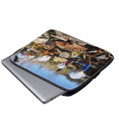 Samenwerking van Fubby poppetjes. Laptop Sleeve (Voorkant onderkant)