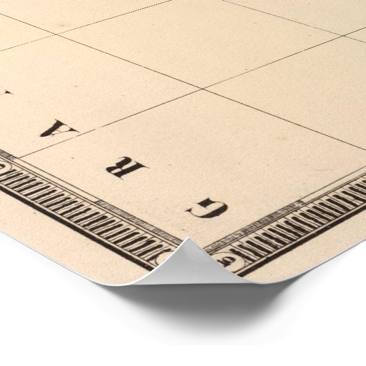 Samenwerkingskaart Zuid-Amerika Poster (Hoek)