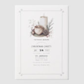 Samenzijn, opnieuw bedacht kerstfeest vellum uitnodigingen (Voorkant)