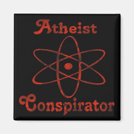 samenzweerder van atheïst magneet (Voorkant)