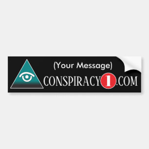  samenzwering Bumpersticker