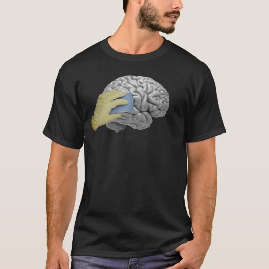 Samenzwering Grappige Brainwashing T-shirt (Voorkant)