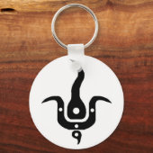 samenzwering skateteam logo sleutelhanger (Voorkant)